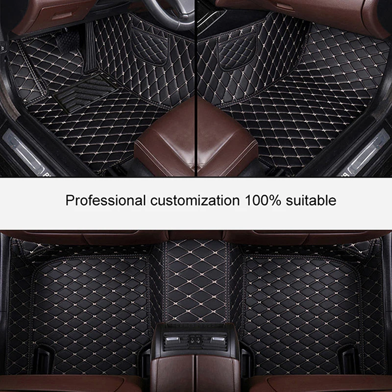 

Custom 5 Seat Car Floor Mats for Skoda all models superb fabia octavia rapid kodiaq yeti KAROQ KAMIQ pocket styling carpet