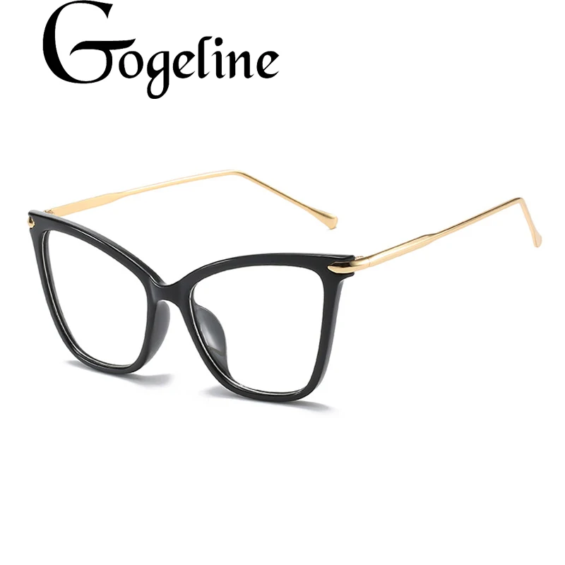 Оправа для очков кошачий глаз женщин и мужчин пикантные большие брендовые