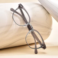 top grade quality brand handmade glasses frame vintage square acetate for men women semi rimless optical prescription eyeglasses