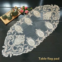 european seiko embroidered luxury lace table runner flag pad piano desk cover home hotel villa barbecue banquet party decoration