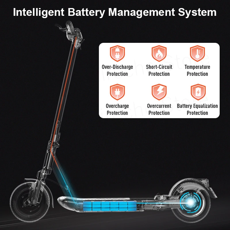 Электрический складной скутер INMOTION L9 с двойным тормозом максимальный пробег 95 км