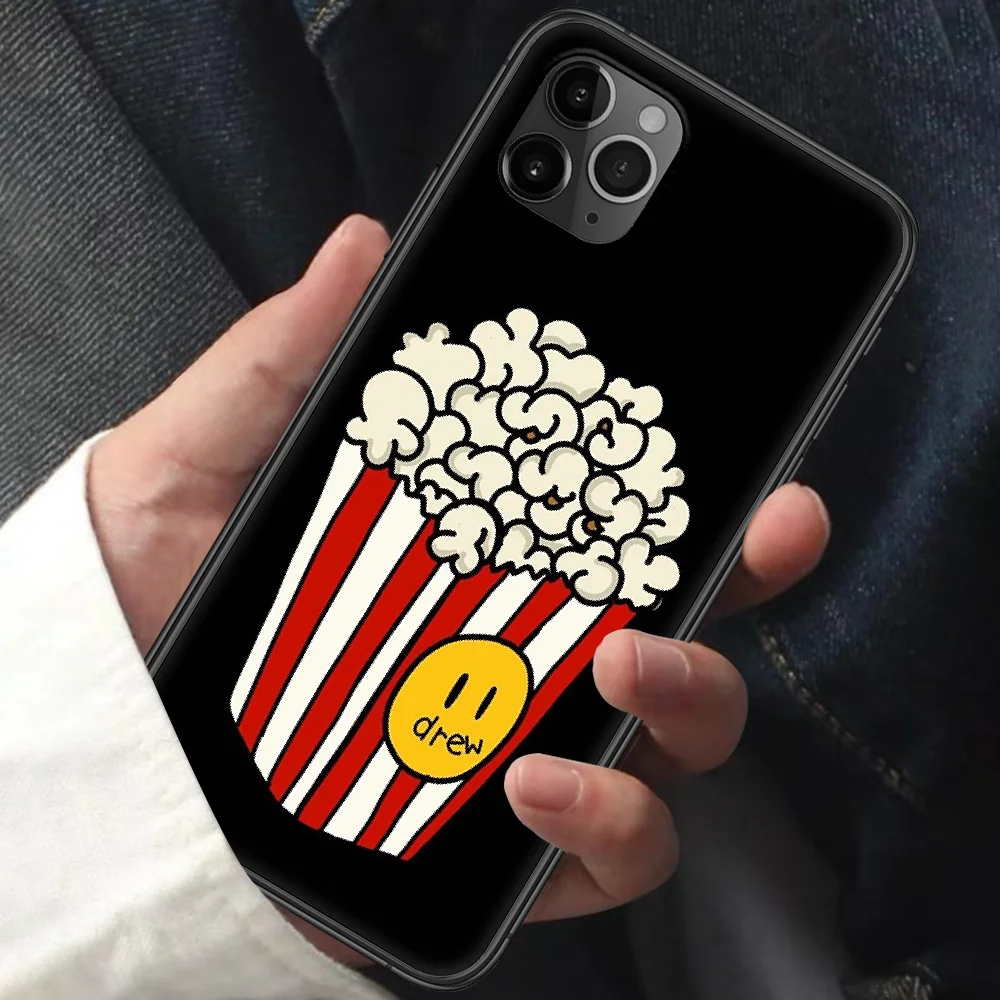 

Justin Bieber Drew House Shell Phone Case For Iphone 11 12 Mini PRO XR X XS MAX 6 6s 7 8 Plus 5 5s SE 2020 black Prime Silicone