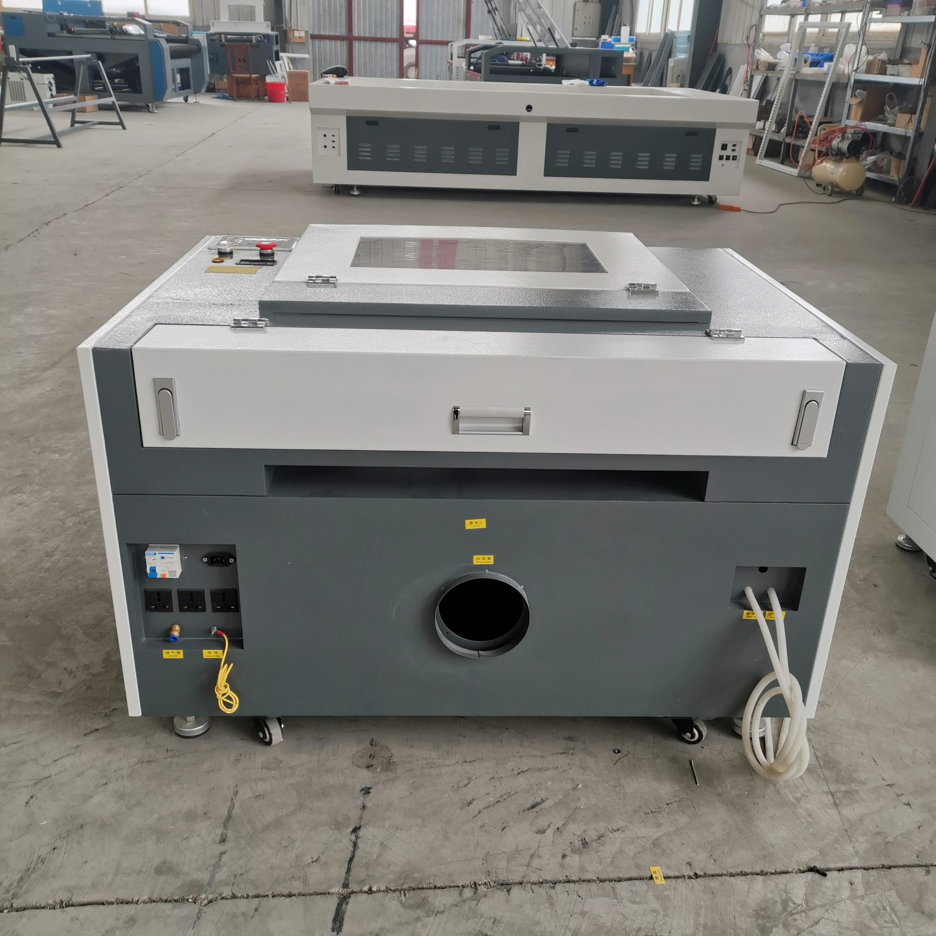 RUIDA control 100W 4060 Лазерная лампа с линейной направляющей X Y и мотором nema 23 FOB или цена