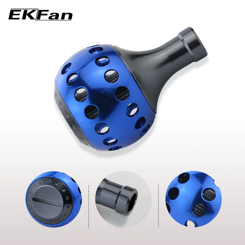 EKFan круглый из алюминиевого сплава Рыболовная катушка ручки для 5000 10000 Катушка