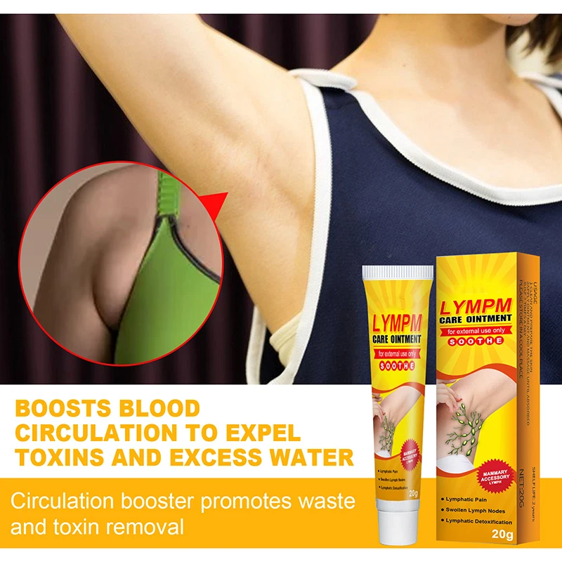 

20G Professional Lymphatic Massage Cream Effectively Eliminate Lymph Nodes Vice Breast Elimination Cream ALS88