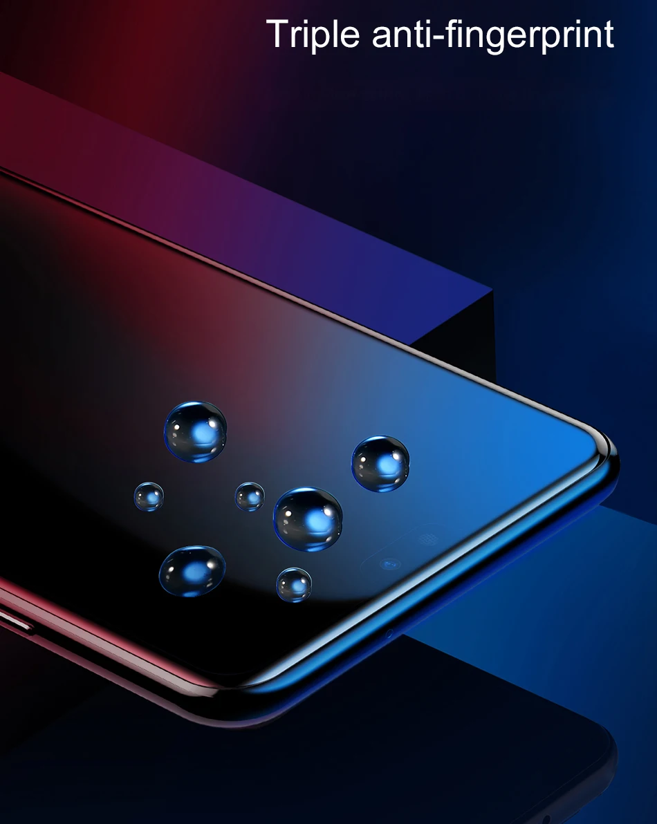 6D пленка из закаленного стекла с полным покрытием для Xiaomi Redmi note 8Pro Защитная стеклянная пленка для телефона Redmi note 8 64MP