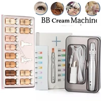 7 led light bb cream glow pen bb ampoule silver microneedle treatment derma rolling system pen for skin scar removal whitening