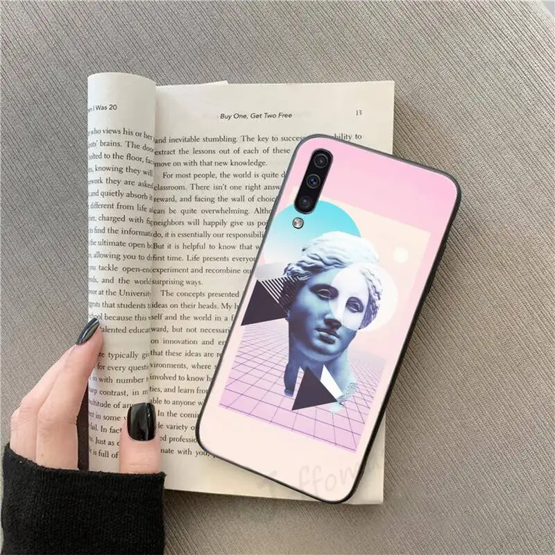 

Colorful vintage plaster art Phone Case For Samsung galaxy S 9 10 20 A 10 21 30 31 40 50 51 71 s note 20 j 4 2018 plus