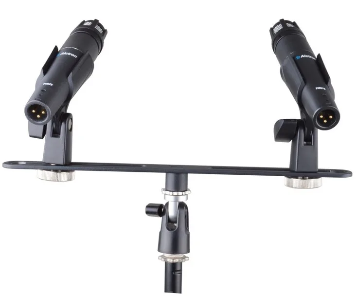 

MAS020 Double Microphone Stand Stereo Recording Dual Microphone Stand Studio Microphone