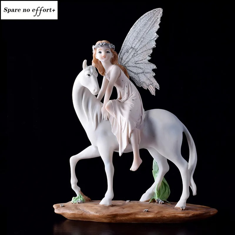 

Фигурка Девочки креативная, милый орнамент, скульптура, подарок для гостиной, телевизора, кабинета, цветочная композиция, Современное украш...