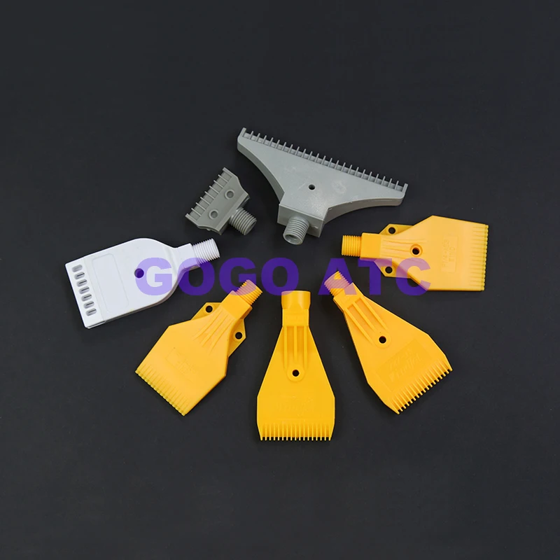 Насадка-гребень для ножа из АБС-пластика насадка типа F волос 1/4 одно два три