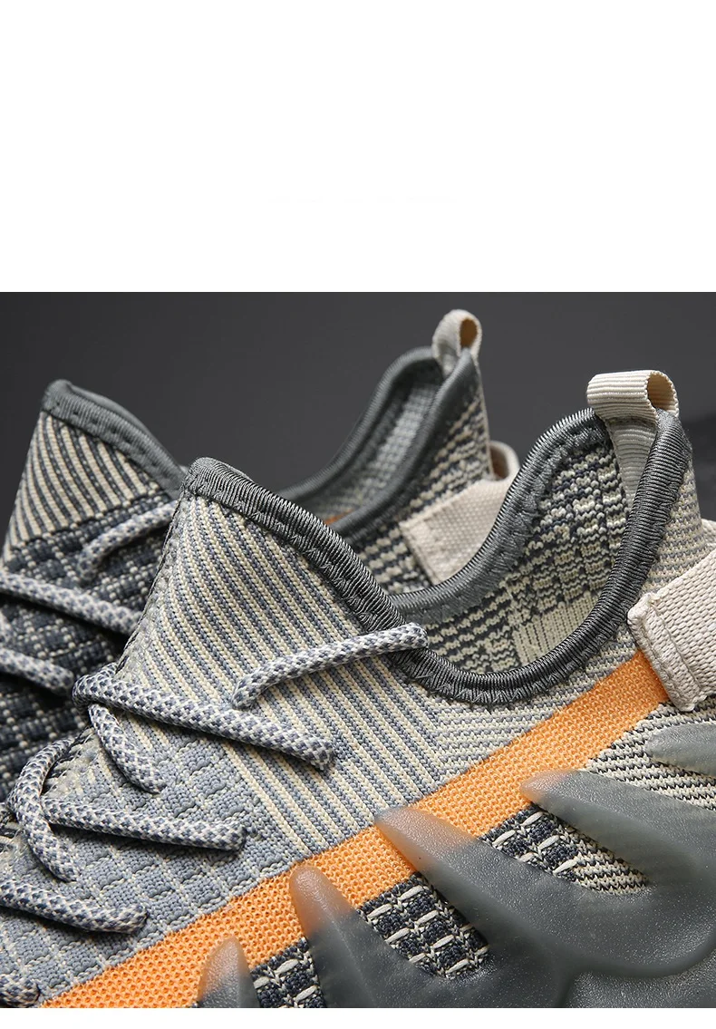 

Fashion Casual Sports Shoes 2021 Summer Breathable Sneakers Men Flying Woven Coconut Shoes New Casual Thick Shoes For Men