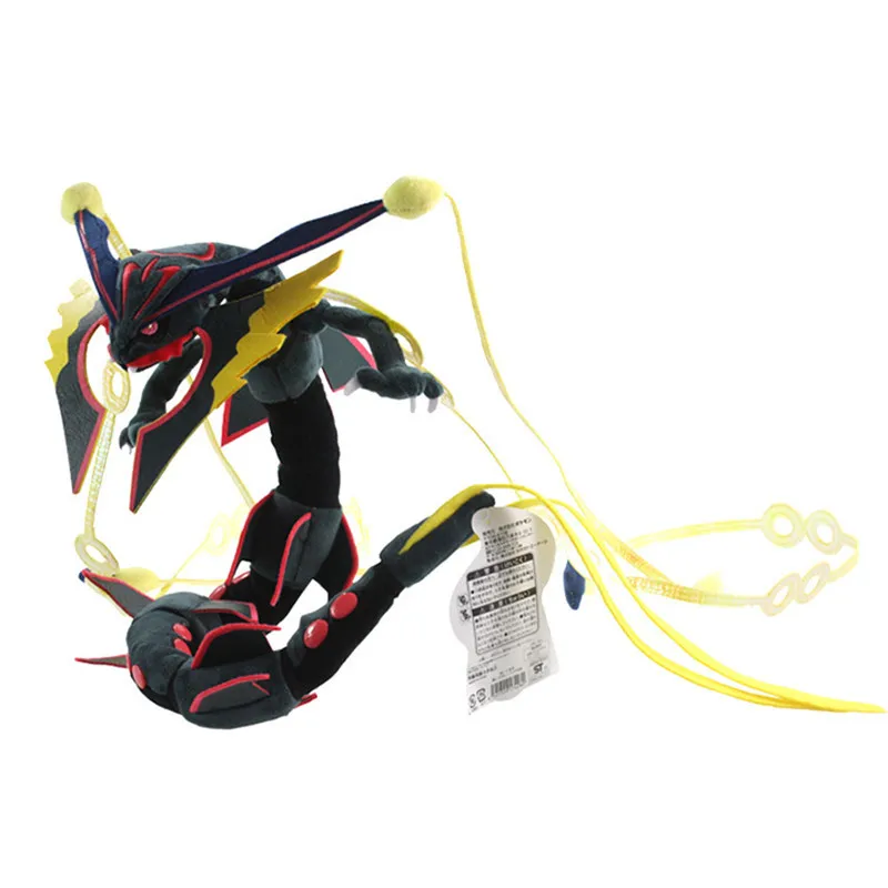 Плюшевая игрушка Pokemon Rayquaza длинная Аниме игра Мягкие игрушки кукла подарок для