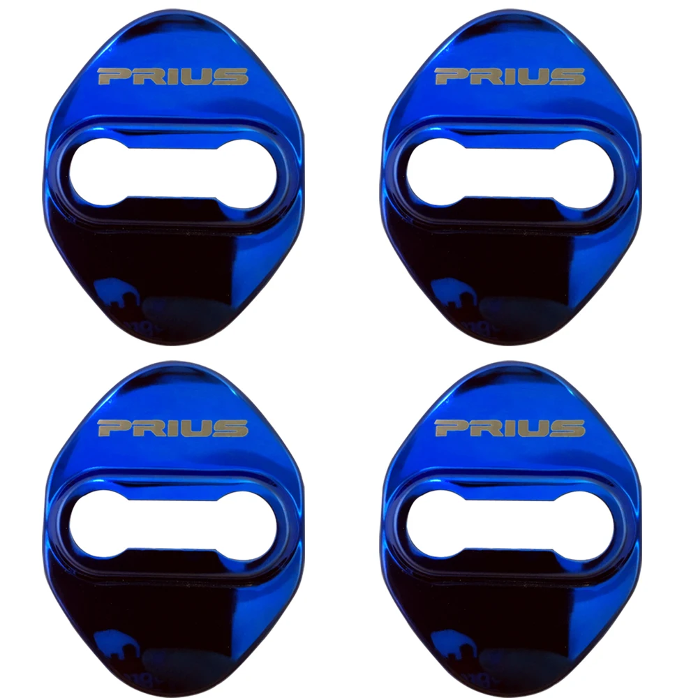 4 шт. защитные наклейки на автомобильные дверные замки для Toyota prius 2016 2019|Лепнина