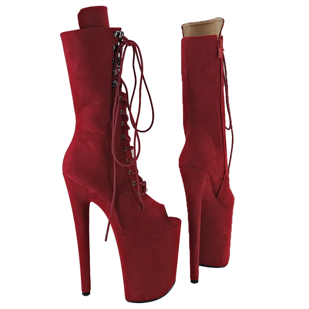 Замшевые туфли на высоком каблуке 23 см/9 дюймов|Обувь для танцев| |