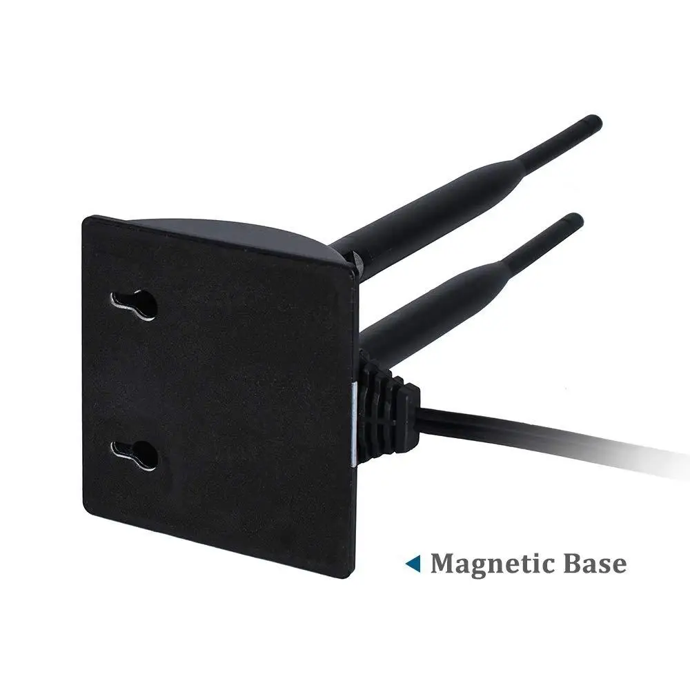 

6dBi WiFi Wireless Antenna With Male Connector 2.4GHz 5GHz Dual Band With Magnetic Base for WiFi Wireless Router Mobile Hotspot