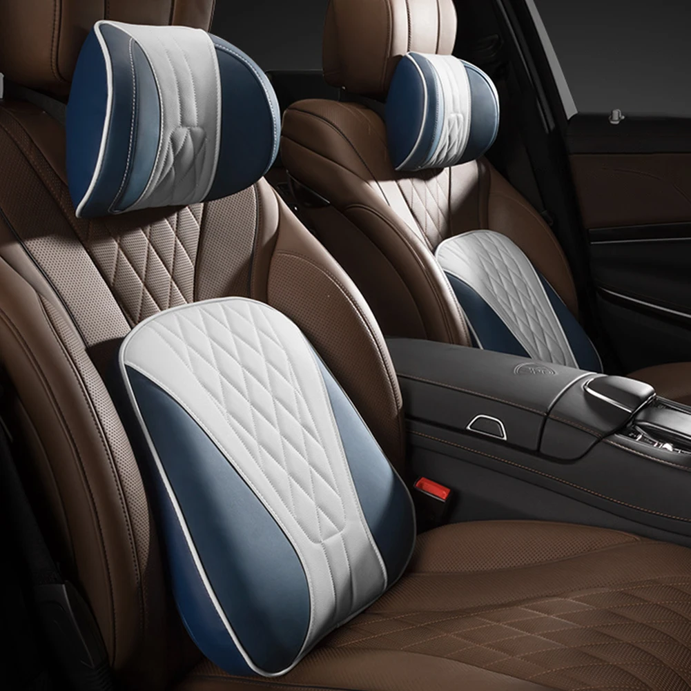 Подушка для шеи автомобиля подушка поддержки поясницы на подголовник сиденье