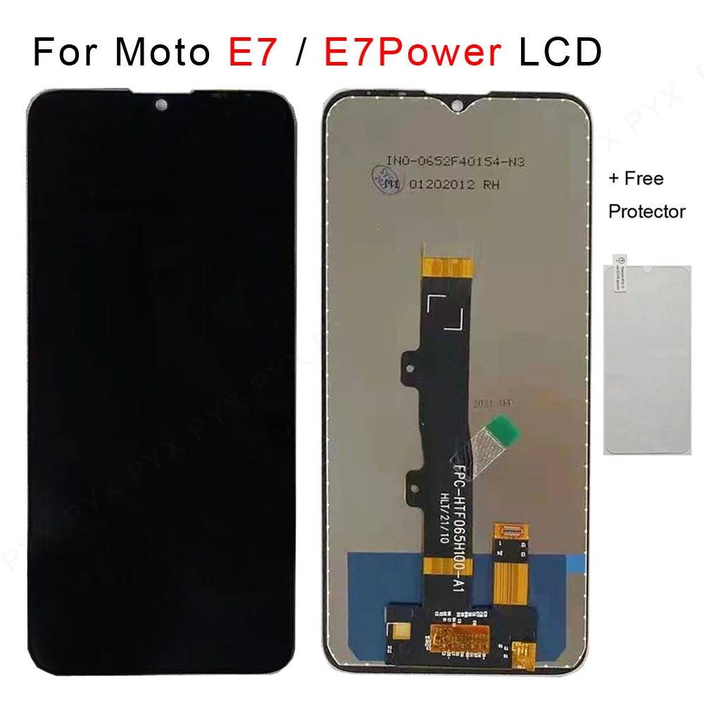 Протестированный Оригинальный ЖК-дисплей 6 5 дюйма для Motorola Moto E7I Power E7 General Edition
