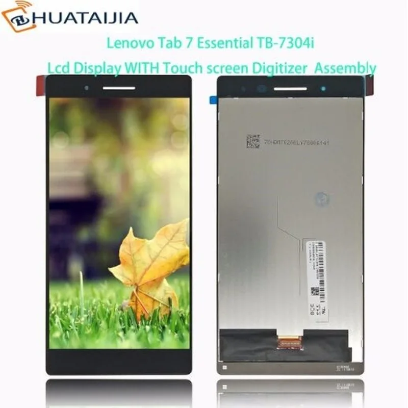 Polegada para Lenovo Display e Tela de Toque Novo Essencial Lcd 4 Za31 tb 7304i Digitador Assembléia 7 Tab Tb-7304i