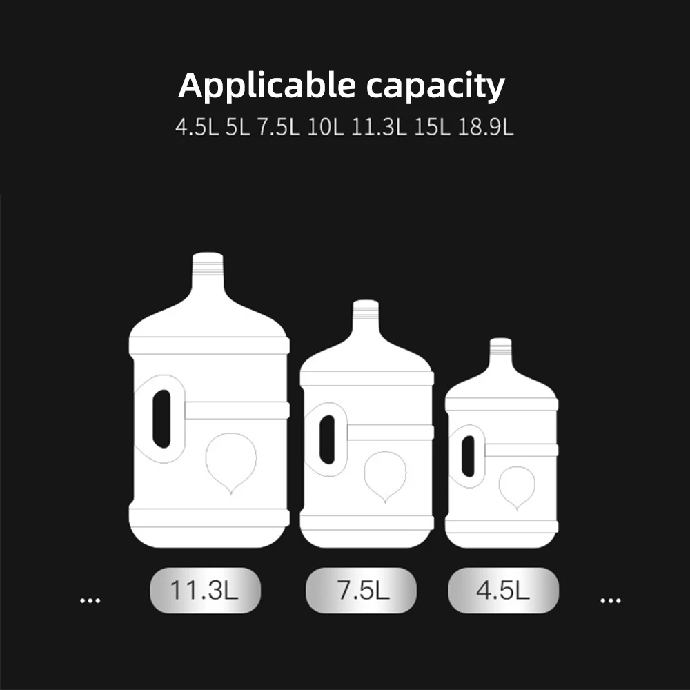 Smart Portable Electronic Drinking Water Bottle Pump USB Charging Dispenser Support 11.3L/7.5L/4.5L | Дом и сад