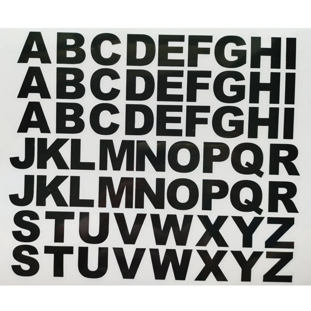 1 дюйм (телефон) Металлическая Автомобильная наклейка с буквами уличное имя