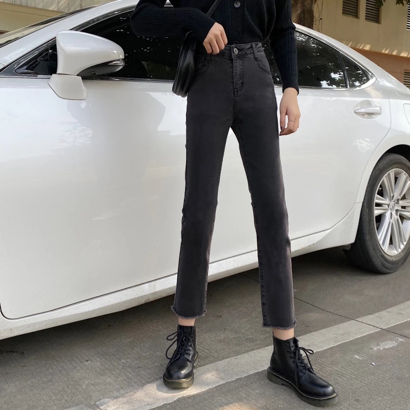 2020 Spring Denim Jeans For Women Plus Size Female Fashion New Korean Style Lady Jean Trousers M 4XL Casual Ladies Pants