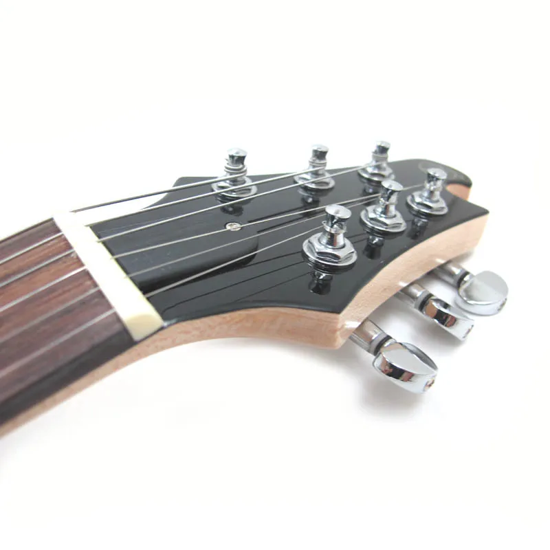 Электрическая Guitalele Guilele 26 дюймов мини-гитара 6 струн укулеле Ukelele Guitarra initive Adapterization ST Black путешествия
