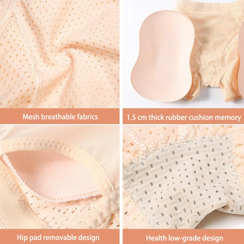 Женская Задняя подкладка губчатая плотные ягодицы нижнее белье хлопковые брюки