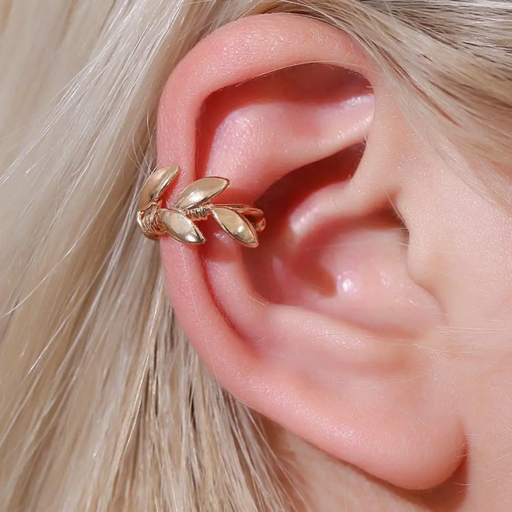 Корейские серьги без пирсинга для ушей золотого и серебряного цвета свадебные