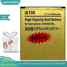 Аккумулятор Supersedebat для Samsung Galaxy J1 Mini J105B S3 MINI I699 S7562 S9920 I8190 I8160 S7560