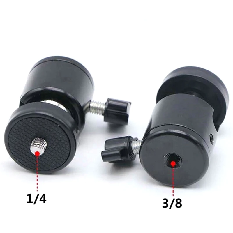 

/4 Hot Shoe Tripod Mount Camera Head Ball Adapter Cradle Ball Head