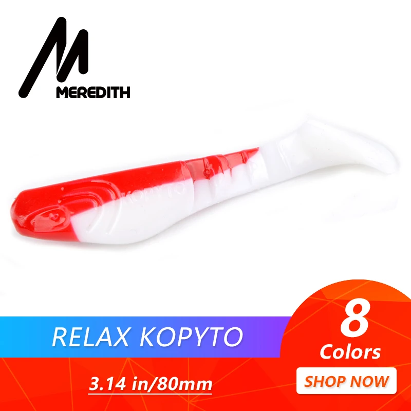 MEREDITH, 8,5 см, 6,8 г, 8 шт. в наборе, 3 снасти хищника, мягкие пластиковые джиг-головки, приманки для щуки, мягкие приманки для рыбалки