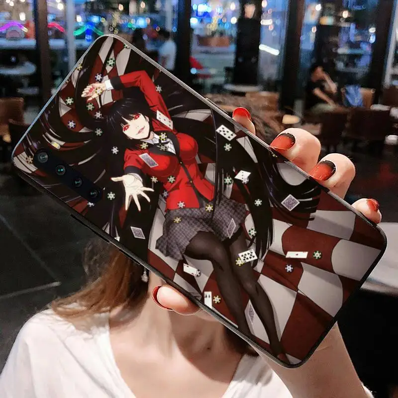 

Anime Kakegurui Jabami Yumeko Soft Phone Case Cover for Xiaomi Mi Note 10 Lite Mi 9T Pro xiaomi 10 10 CC9 Pro 9SE