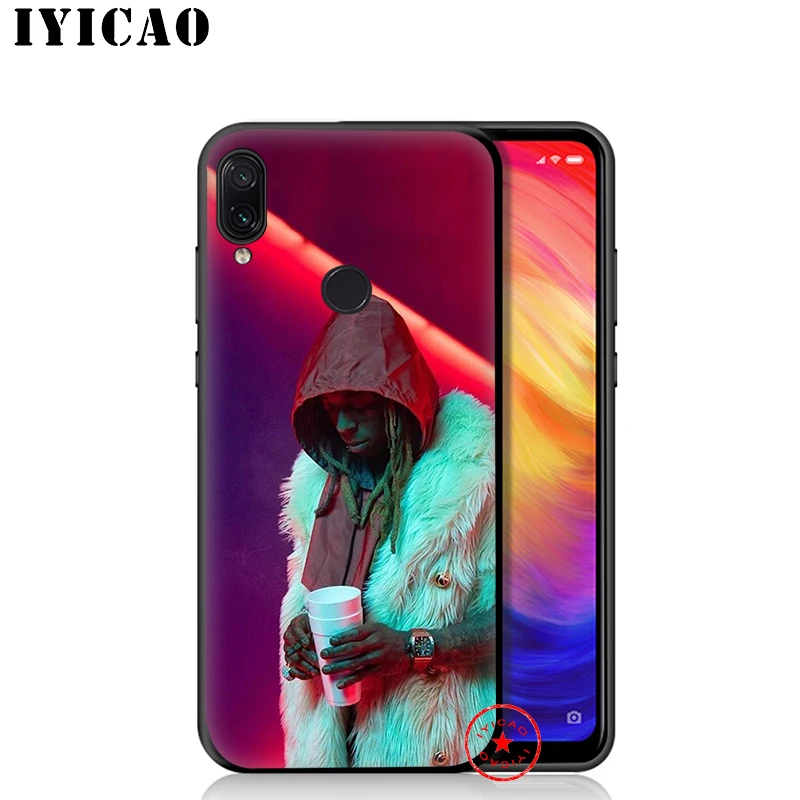 Мягкий силиконовый чехол IYICAO Lil wayne для Xiaomi Redmi Note 8 7 6 5 Pro 5A 4X |