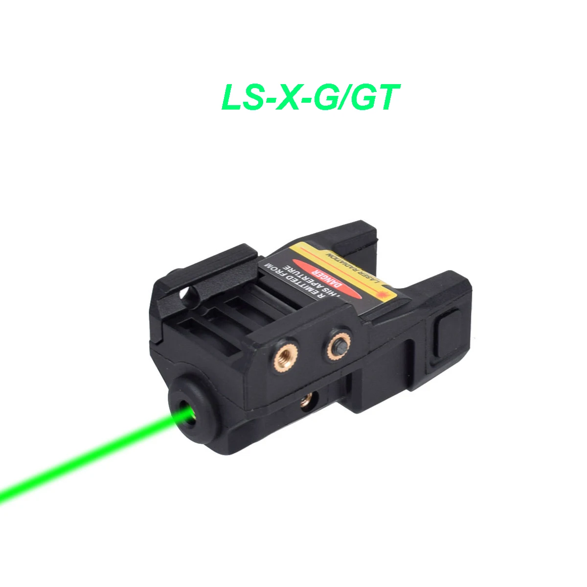 Тактический перезаряжаемый зеленый лазерный прицел с функцией постоянного