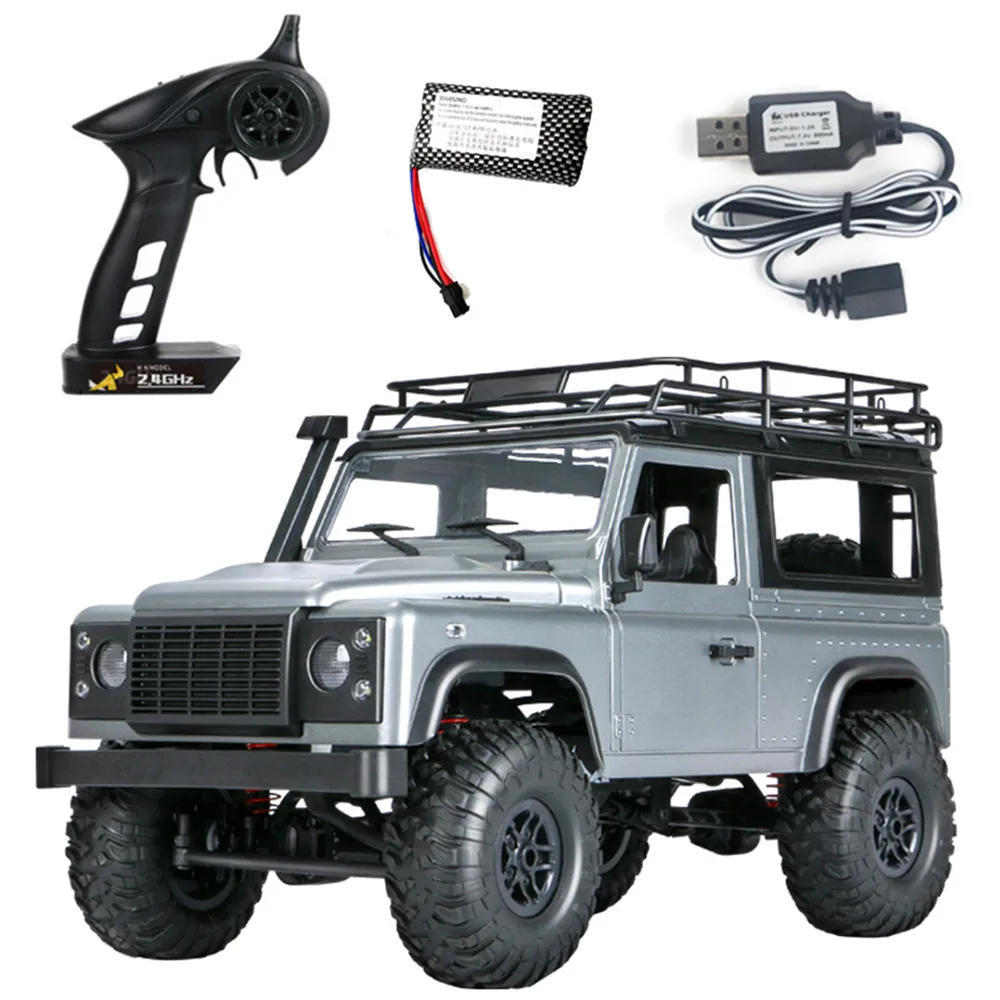 

2.4GHz 4WD RTR RC Whole Car with Bright Light Remote Controller for 1/12 MN 99s RC Car Parts Accessories Off-Road Car