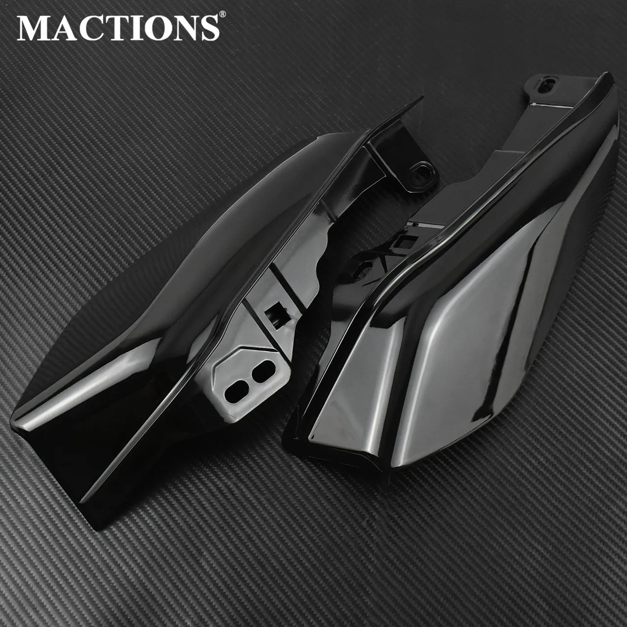 Дефлектор воздуха средней рамы для мотоцикла черный Harley Touring 2017 2019 Electra Glide Ultra Limited