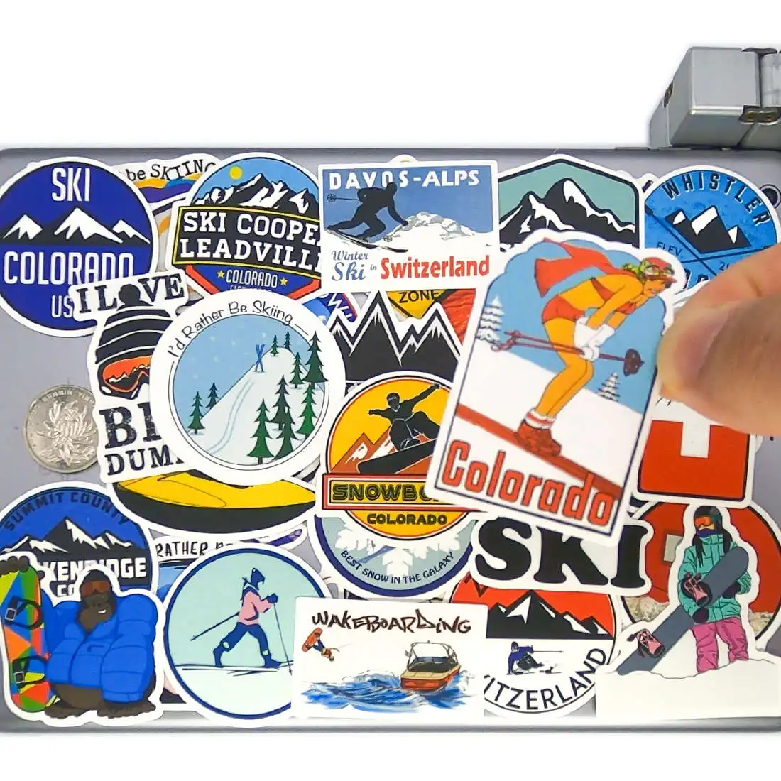 50 шт. Фристайл скандинавские лыжи сноуборд спорт на открытом воздухе забавный