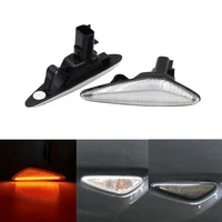 2pcs amber led front side marker light for m azda mx 5 mx 6 16 up for rx8 09 12powered by 36 smd led replace oem sidemarker