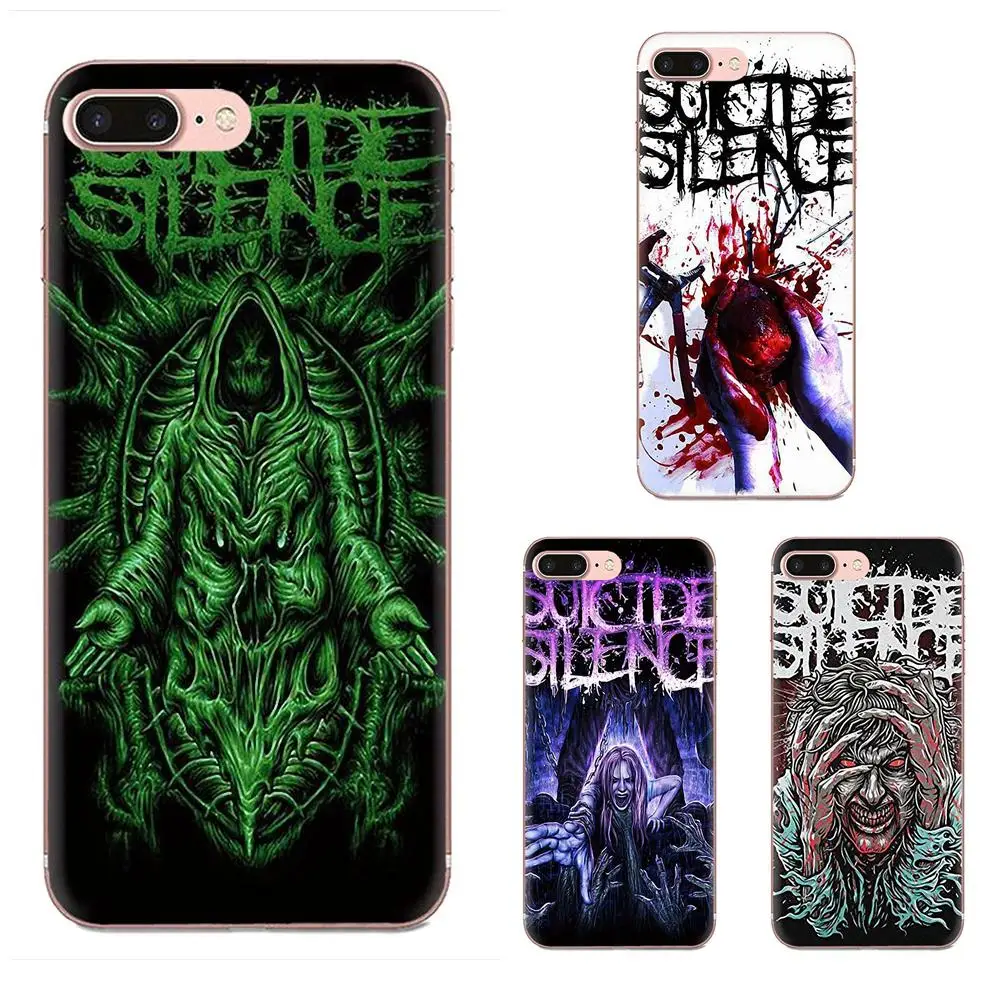 Чехол из ТПУ для Galaxy J1 J2 J3 J330 J4 J5 J6 J7 J730 J8 2015 2016 2017 2018 mini Pro Suicide Silence Mitch Lucker | Мобильные