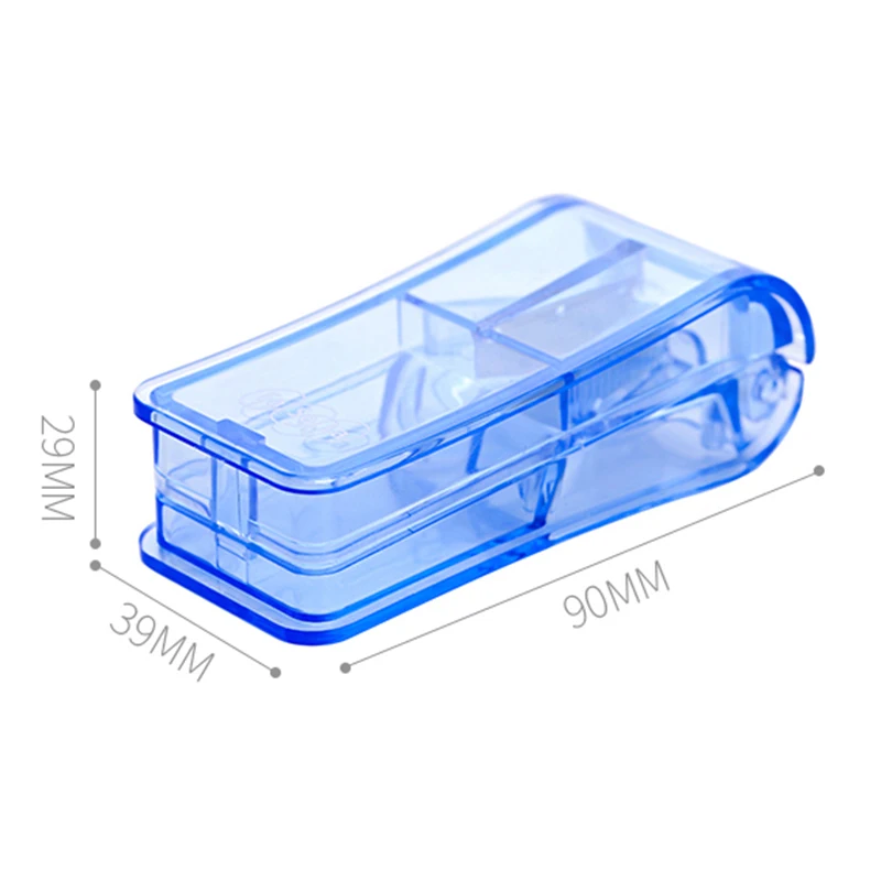 Качественная коробка для резки таблеток разделитель нож разрезания хранения