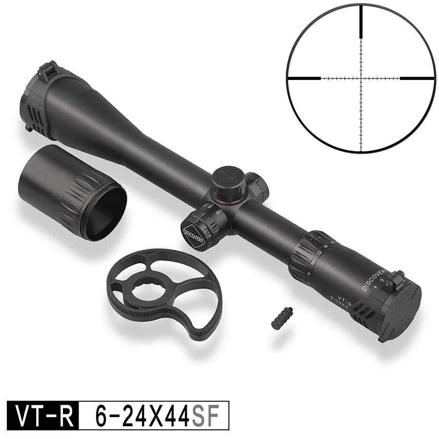 Тактический прицел для винтовки Discovery VT R 6 24X44 SF Mil Dot сетка боковой Параллакс