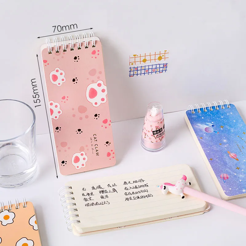Новое поступление Kawaii Карманный 15 см линейный Блокнот записная книжка планировщик ЖК-доска для записей Reciting Book Escolar Papelaria школьные канцелярские принадлежности