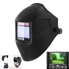 Сварочная маска, оптический фильтр 1111 с большим обзором, 100*73 мм, 3,94*2,87 дюйма, защитный респиратор, шапка, совместима с солнечной батареей