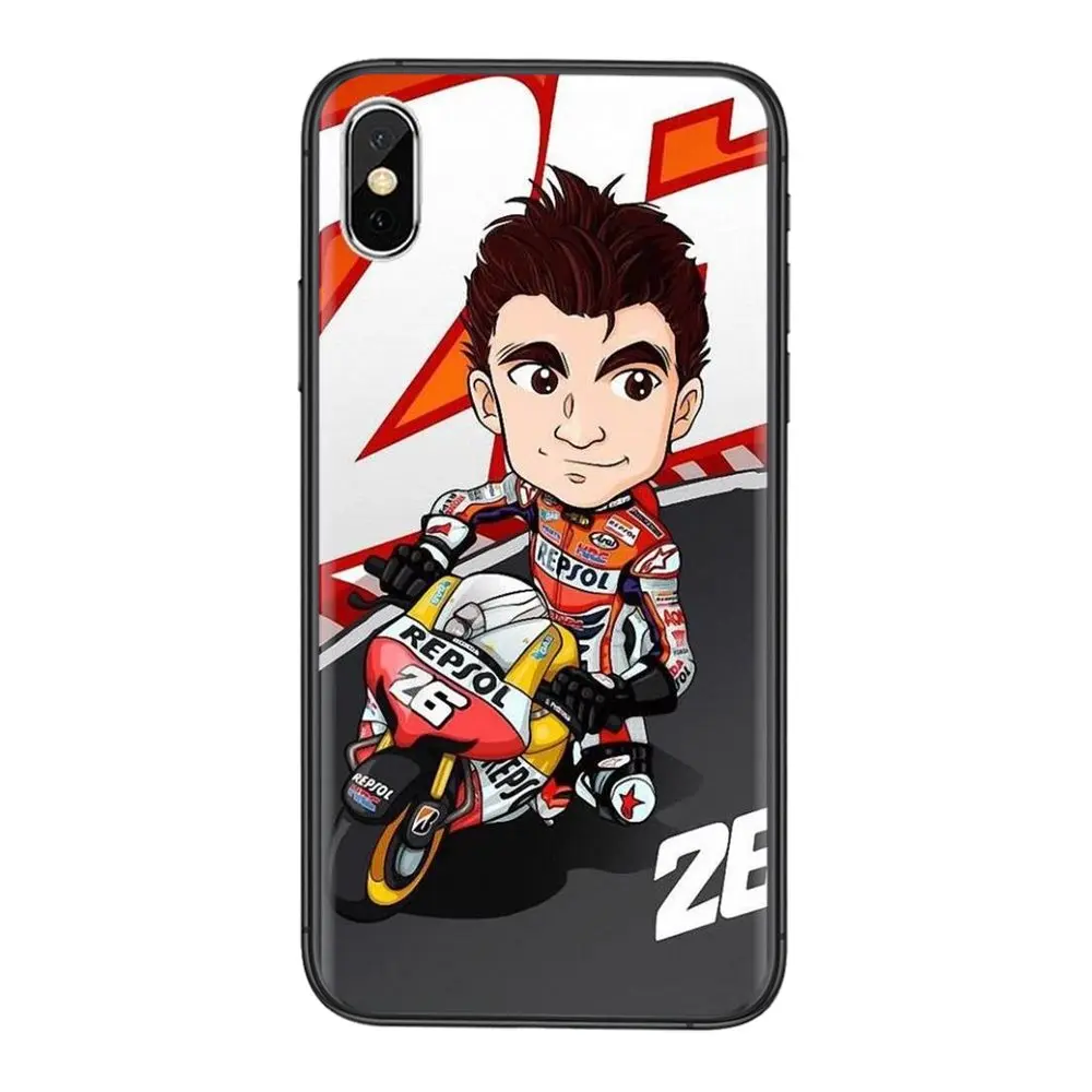 Дани педроса 26 дюймов мотоцикл ТПУ чехлы для телефонов Супер дешевые Redmi Note 10 9 9S 9T