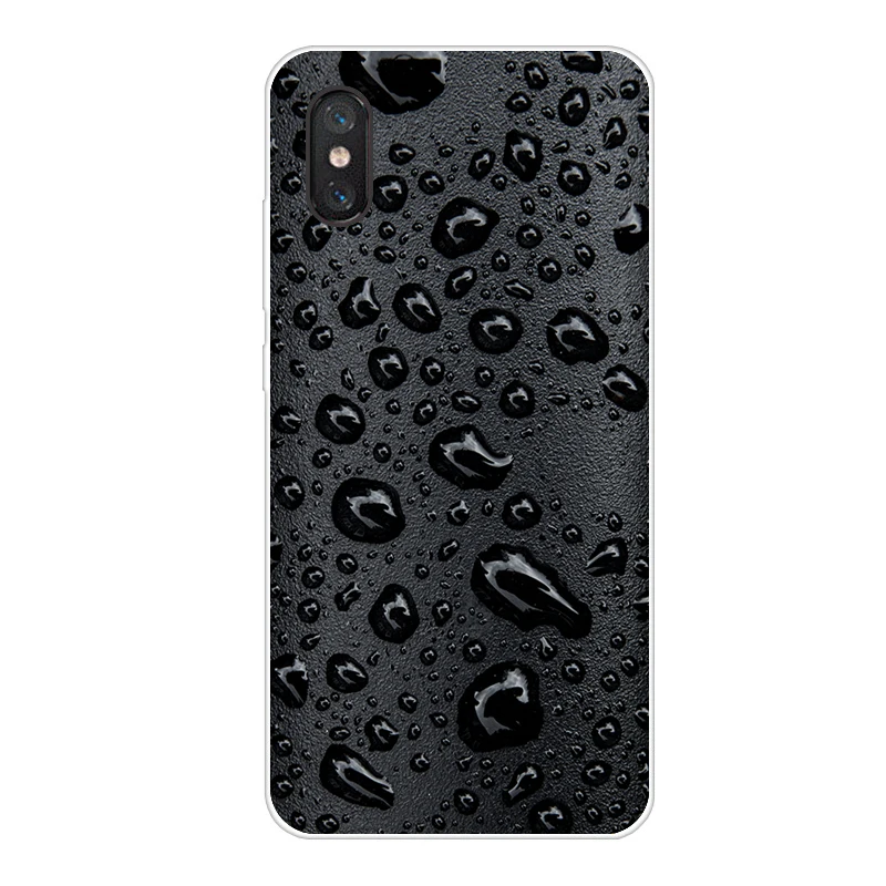 Светло-фиолетовый Для Xiaomi mi 8 Pro Чехол для телефона мягкий силиконовый принт задний Чехол бант для Xiaomi mi 8 Lite mi 8 SE mi 8 Pro mi 8 Lite чехол - Цвет: Светло-фиолетовый