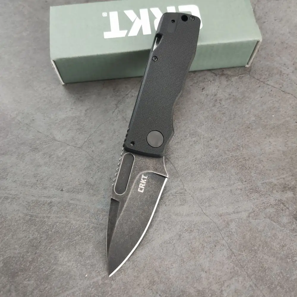 CRKT-653 карманный складной нож с нейлоновой ручкой 8Cr13MoV лезвие Тактический для