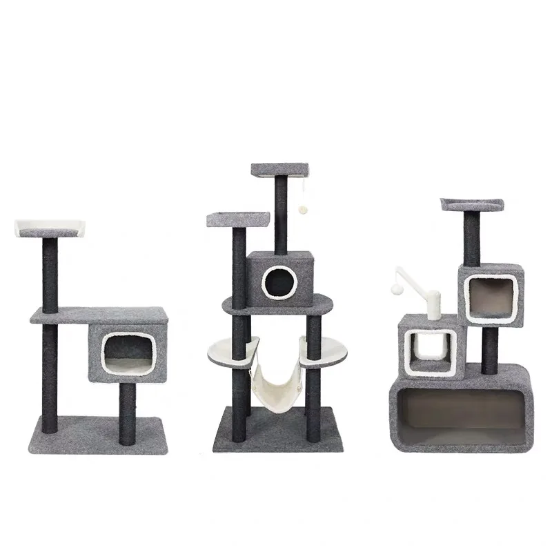 

Cat Climbing Frame Cat nest Cat Scratching Post Tree Scratcher Pole Furniture Gym House Toy Cat Jumping Platform