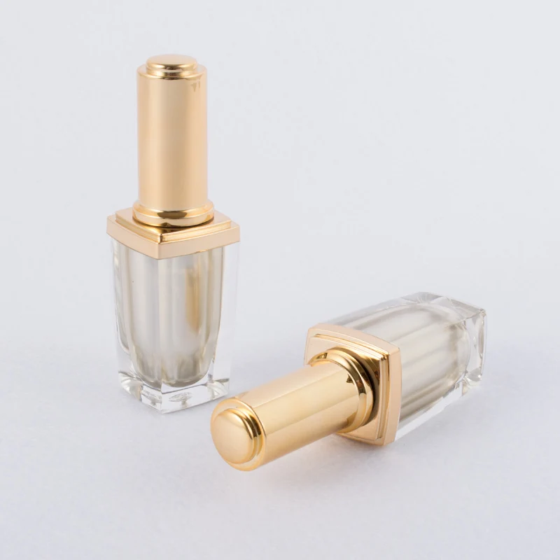 

5/10/20pcs 10ml Acrylic Nail Polish Bottle Empty With A Lid Brush Empty Cosmetic Containers Nail Glass Bottles with Brush