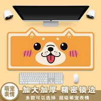 cute cartoon ear mouse pad super size female non slip writing pad office washing notebook desk mat gaming mouse pad